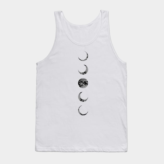 Moon Phases Minimalist - Jimin Inspired Tank Top by YoshFridays